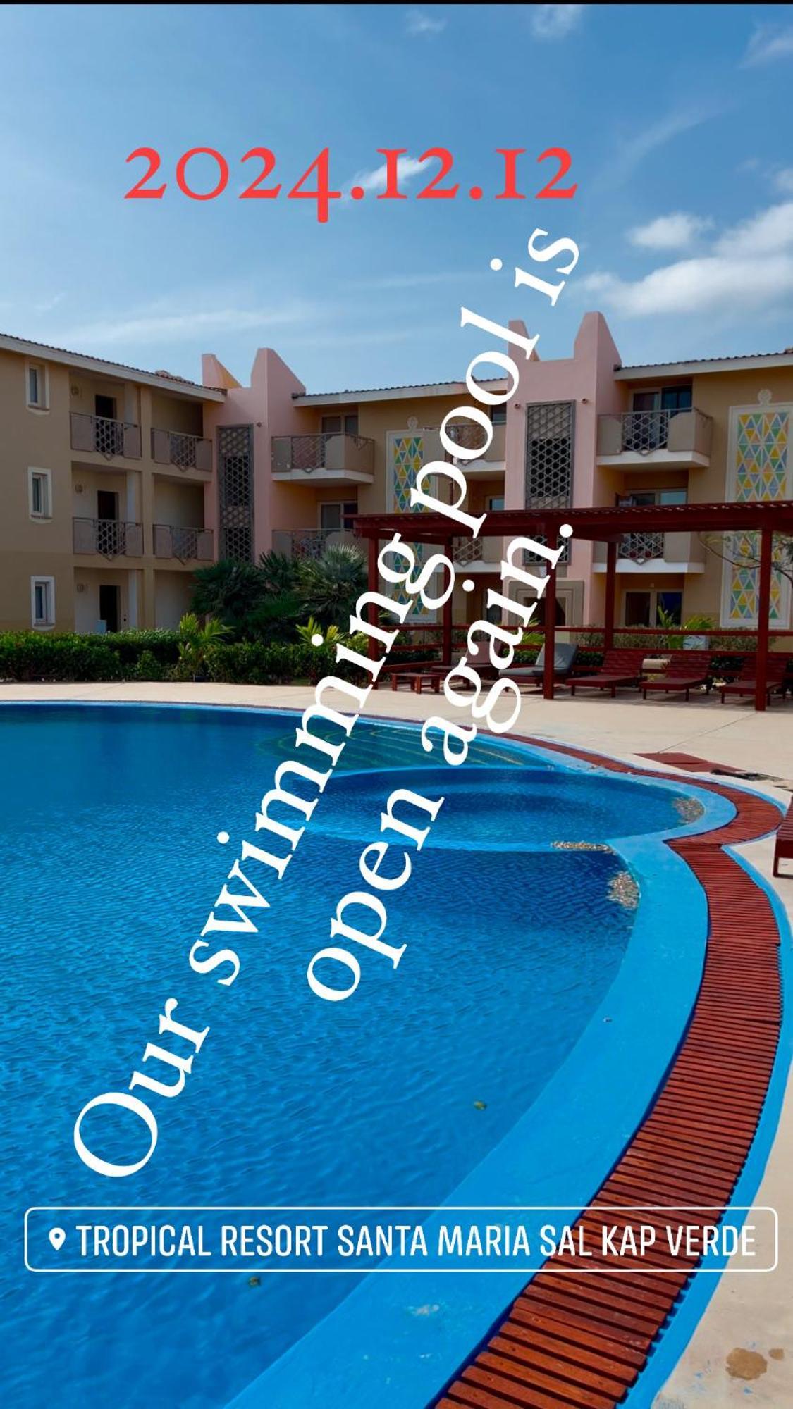 Tropical Morabeza Apartment Santa Maria Exterior foto